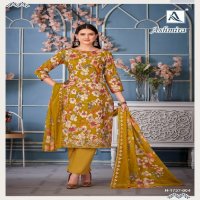 Alok Ashmira Wholesale Pure Cambric With Fancy Work Dress Material