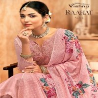 Vishnu Raahat Vol-2 Wholesale Simmer Georgette With Work Dress Material