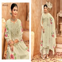 Vishnu Raahat Vol-2 Wholesale Simmer Georgette With Work Dress Material