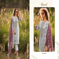 Cosmos Bin Saeed Premium Vol-1 Wholesale Lawn Cotton With Embroidery Dress Material