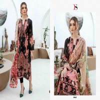 DEEPSY SUITS CHEVERON VOL 13 LATEST PURE COTTON WITH EMBROIDERY WORK PAKISTANI UNSTITCH SUIT