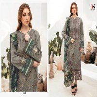 DEEPSY SUITS CHEVERON VOL 13 LATEST PURE COTTON WITH EMBROIDERY WORK PAKISTANI UNSTITCH SUIT
