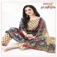 aarvi fashion pushpa vol 1 cotton fully stitch casual anarkali 3pcs dress