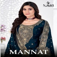 mannat by naari muslin jacquard hit design unstitch dress material
