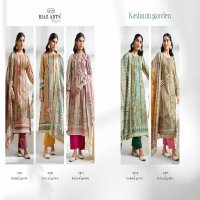 Riaz Arts Kashmiri Garden Wholesale Pure Viscose Cotton With Embroidery Dress Material