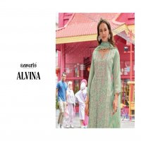 Zaveri Alvina Wholesale Soft Blooming Embroidery Work Readymade Suits