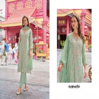 Zaveri Alvina Wholesale Soft Blooming Embroidery Work Readymade Suits