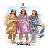 master bonanza vol 5 readymade capsule casual 3pcs dress for womens