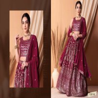 Zeel Clothing Zeel Vol-25 Wholesale Georgette Fabrics Designer Lehengas