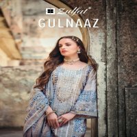 Zulfat Gulnaaz Wholesale Pure Cotton Designer Work Dress Material