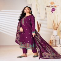 pallavi vol 4 by suryajyoti jam satin hit design unstitch 3pcs dress