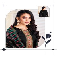pallavi vol 4 by suryajyoti jam satin hit design unstitch 3pcs dress