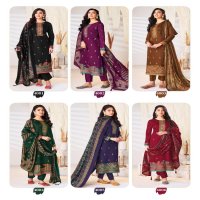 pallavi vol 4 by suryajyoti jam satin hit design unstitch 3pcs dress