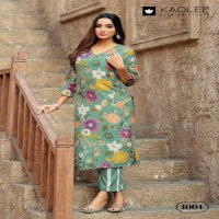 rangoli by kadlee rayon readymade classic kurti with pant exports