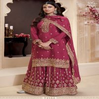 Vinay Kuleesh Shaniya Wholesale Heavy Embroidered Chinon Designer Salwar Suits