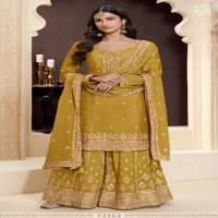 Vinay Kuleesh Shaniya Wholesale Heavy Embroidered Chinon Designer Salwar Suits