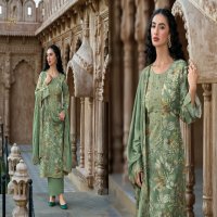 Rang Fashion Style Well Wholesale Pure Viscose Muslin With Neck Work Salwar Suits