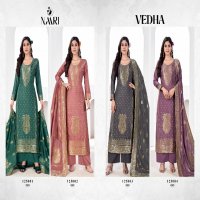 Naari Vedha Wholesale Pure Muslin Viscose Siroski Work Salwar Kameez