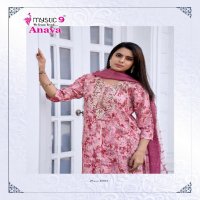 Mystic 9 Anaya Vol-1 Wholesale Straight Cut Top With Pant And Dupatta