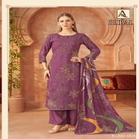 Alok Rubal Wholesale Viscose Muslin With Hand Work Dress Material