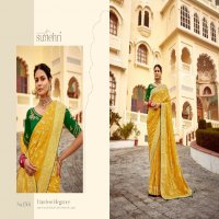 Kimora Sunehri Rang Mahal Wholesale Dola Silk Fabrics Designer Sarees