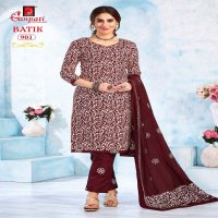Ganpati Batik With Pant Vol-9 Wholesale Readymade Cotton Printed Dress