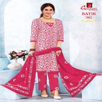 Ganpati Batik With Pant Vol-9 Wholesale Readymade Cotton Printed Dress