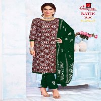 Ganpati Batik With Pant Vol-9 Wholesale Readymade Cotton Printed Dress