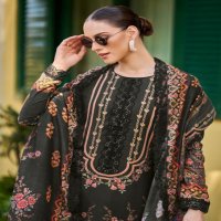 binsaeed originals by the hermitage jam satin modern pakistani suits