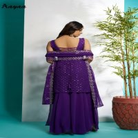 Aayaa Vol-21 Wholesale Faux Georgette Designer Readymade Salwar Suits