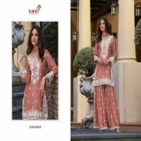 vamika anamika vol 2 chinon fully stitch designer sharara style 3pcs dress