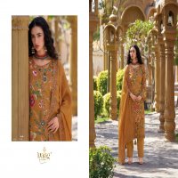 Rang Fashion Saffron Vol-3 Wholesale Pure Jamm Silk With Embroidery Work Salwar Suits