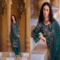 Rang Fashion Saffron Vol-3 Wholesale Pure Jamm Silk With Embroidery Work Salwar Suits