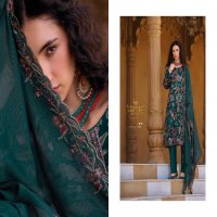 Rang Fashion Saffron Vol-3 Wholesale Pure Jamm Silk With Embroidery Work Salwar Suits