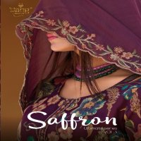 Rang Fashion Saffron Vol-3 Wholesale Pure Jamm Silk With Embroidery Work Salwar Suits
