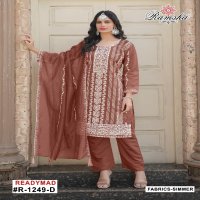 Ramsha R-1249 Wholesale Readymade Indian Pakistani Salwar Suits