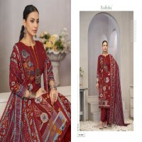 Radhika Azara Shajiya Wholesale Pure Lawn Cotton With Work Dress Material
