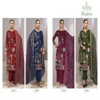 Radhika Azara Shajiya Wholesale Pure Lawn Cotton With Work Dress Material