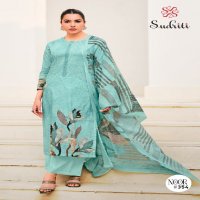 Sudriti Noor Wholesale Pure Cotton Lawn With Hand Work Salwar Suits