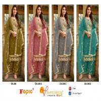 Fepic Crafted Needle CN-346 Wholesale Readymade Indian Pakistani Suits