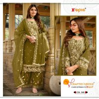 Fepic Crafted Needle CN-346 Wholesale Readymade Indian Pakistani Suits
