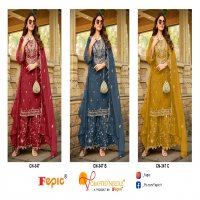 Fepic Crafted Needle CN-347 Wholesale Readymade Indian Pakistani Suits