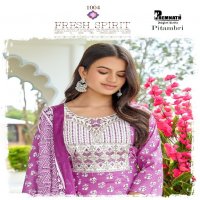 Premnath Pitambri Wholesale Pure Cotton Anarkali 3 Piece With Cotton Dupatta Suits