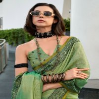 blackberry by rajpath linen tissue silk elegant style saree supplier
