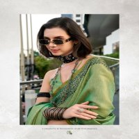blackberry by rajpath linen tissue silk elegant style saree supplier