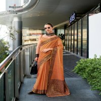 blackberry by rajpath linen tissue silk elegant style saree supplier