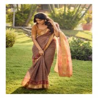 sugandha by sr saees cotton with jari work daily wear fancy sarees