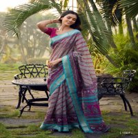 sugandha by sr saees cotton with jari work daily wear fancy sarees