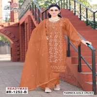 Ramsha R-1252 Wholesale Readymade Indian Pakistani Salwar Suits