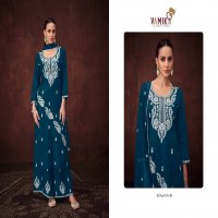 Vamika Mulberry Vol-1 Wholesale Heavy Viscose Rayon With Work Kurti With Pant And Dupatta